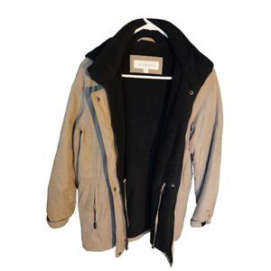 Liz Claiborne cozy winter jacket with hood